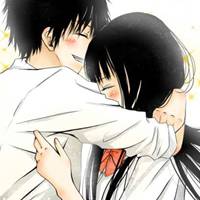 复古手绘彩色情侣头像女生头像女生