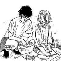 小清新情侣头像手绘头像一对