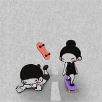 微信头像情侣手绘动漫头像女生