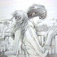 微信情侣头像个性简约手绘头像