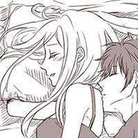 手绘头像女动漫情侣头像可爱