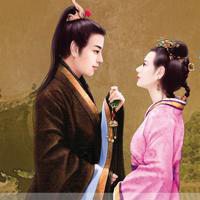 怦然心动漫画情侣头像手绘板