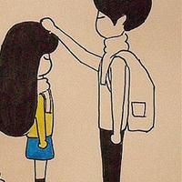 情侣头像手绘唯美卡通头像可爱