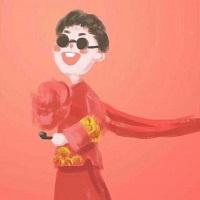 情侣头像动漫时尚手绘2018