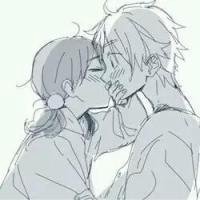 情侣卡通头像简单手绘头像一对