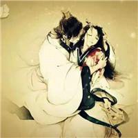 情侣头像手绘唯美卡通头像背影