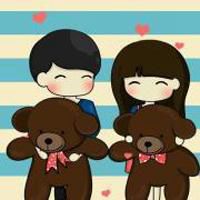 手绘男头像唯美动漫情侣头像