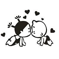 手绘滑板女生头像情侣头像情侣