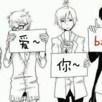 情侣头像手绘唯美卡通头像可爱