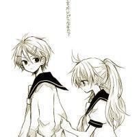 情侣头像手绘唯美卡通头像可爱