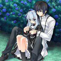 手绘男头像唯美动漫情侣头像背影