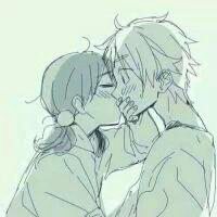 情侣头像动漫森系手绘头像黑白