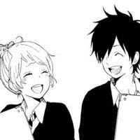 小清新情侣头像手绘头像一对