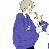 微信韩系手绘情侣头像女生头像女生