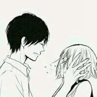 头像女生手绘情侣卡通头像可爱