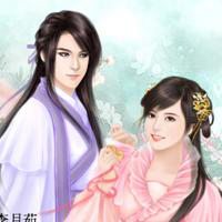 微信头像卡通手绘情侣头像女生