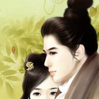 手绘滑板女生头像情侣头像情侣