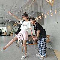 情侣头像手绘唯美卡通头像可爱