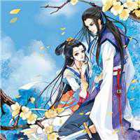 怦然心动漫画情侣头像手绘板