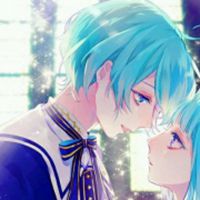 动漫情头一对两张唯美_情真意切的唯美动漫情侣