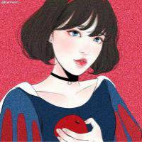 红唇动漫女生头像 性感个性红唇动漫女