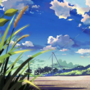 唯美动漫风景头像_一道道温暖的风景