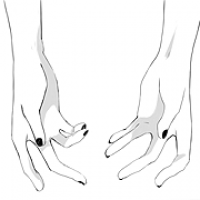 简约黑白动漫头像 不喜勿入