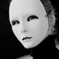 白面具头像 冷酷无情戴着白面具的头像图片