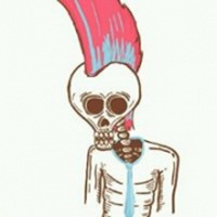 炫酷骷髅头微信头像,很有创意的两组骷髅头图片