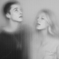 情侣黑白头像精选_一男一女黑白情侣头像精选合