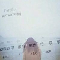 微信键盘头像女生带字