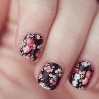 高清红指甲头像