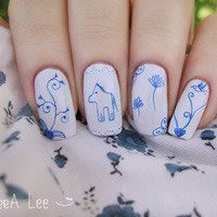 黑暗系美甲头像