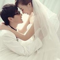 微信漫画情侣婚纱头像一对