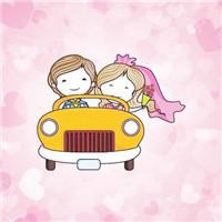 高清女生婚纱卡通头像唯美