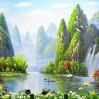 微信搞笑图片山水有相逢