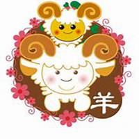 属羊带来好运微信头像
