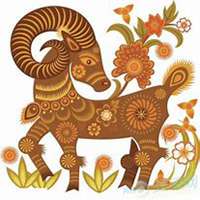 属羊带来好运微信头像