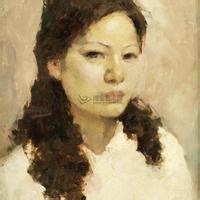 油画头像价格