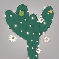 唯美好看仙人球微信头像