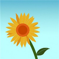 唯美好看向日葵微信头像