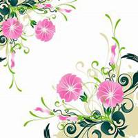 唯美好看喇叭花微信头像