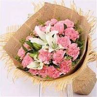 唯美好看康乃馨微信头像