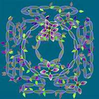 唯美好看曼陀罗花微信头像