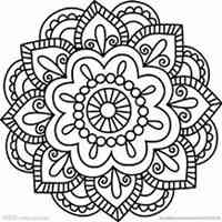 唯美好看曼陀罗花微信头像