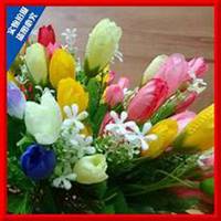 唯美好看月兰花微信头像