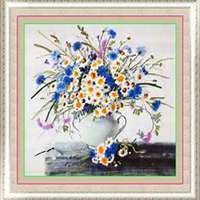 唯美好看月兰花微信头像