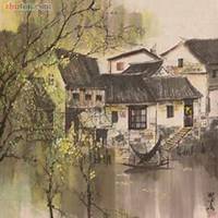 唯美好看杏花微信头像