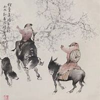 唯美好看杏花微信头像