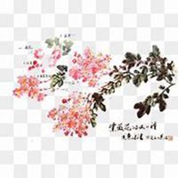 唯美好看紫薇花微信头像